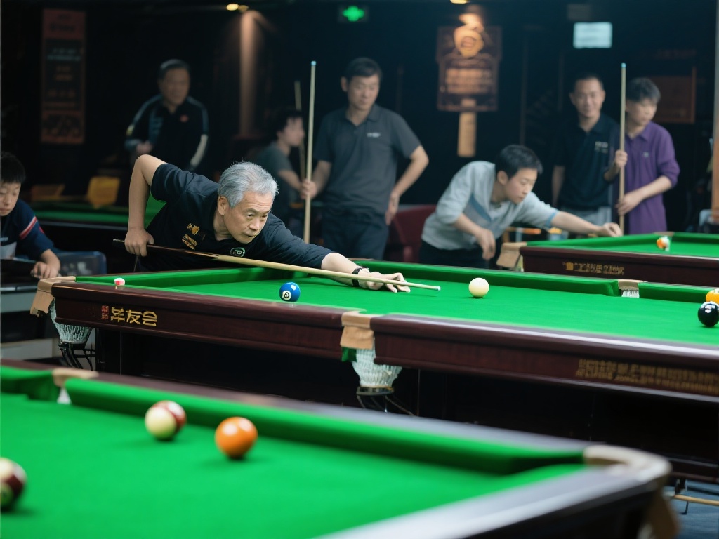 台球作为一项休闲运动，拥有广泛的受众群体。从青少年